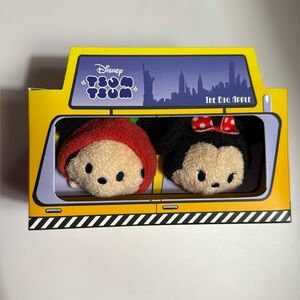 NWT Disney’s Tsum Tsum “The Big Apple” mini plush set